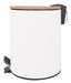 Vonne Stainless Steel Trash Can with Bamboo Lid - 3 Liters 3