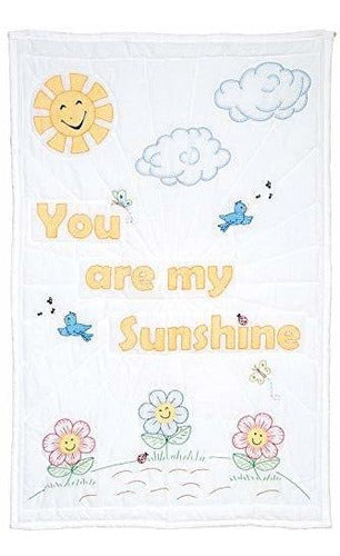 Jack Dempsey Needle Art You Are My Sunshine Baby Quilt 0