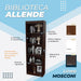 Combo 2 Allende Bookcases Modern Melamine Colors 3