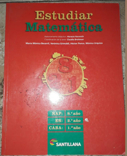 Estudiar Matemática - Santillana 0