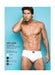Pack of 4 XY Cotton Rib Slip Underwear with High Waist Towel for Men 2302 3