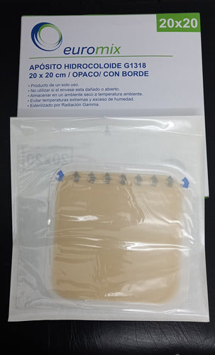 Euromix Hydrocolloid Dressing 20x20 Thick Price Per Unit 1