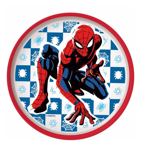 Stor Spiderman Non-Slip Premium Plate 0