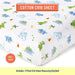 Wildkin Kids 100% Cotton Adjustable Crib Sheet, Material 2