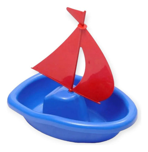 Yuyu Plastic Sailboat Toy for Beach or Pool - 36 cm 0