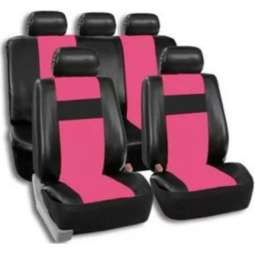 Combo Seat Cover Set, Floor Mat, and Steering Wheel Cover Voyage 1