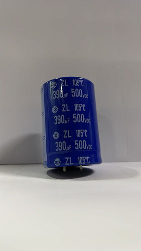 Variado Capacitor Electrolítico Blindado 390mf X 500v (35x50mm) 105º 1