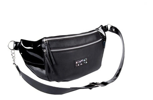 Agarrate Catalina Maxi Fanny Pack in Faux Leather for Women 1