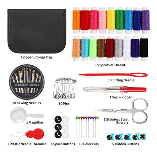 Marcoon Sewing Kit for Adults and Kids, Needle and Thread Kit 1