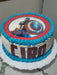 Captain America Cake 0