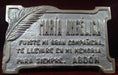 Bronze Palm Leaf Memorial Plaque 21x14 1