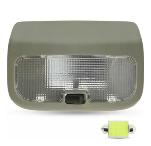 Lanterna Teto Fiesta 96 97 98 99 00 01 02 03 04 05 06 + Led 0