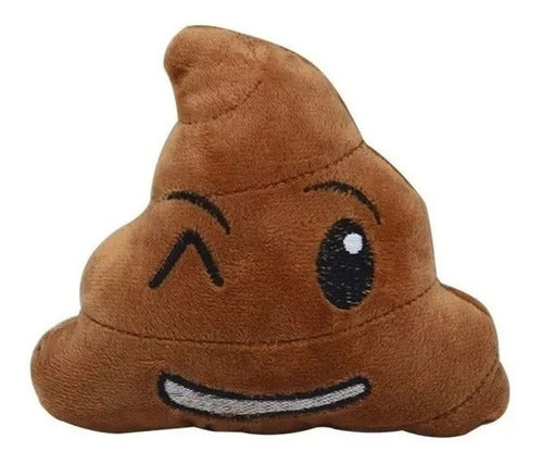 For Pet Plush Toy for Dogs Cats Emoji Poop Whats App Chifle 1