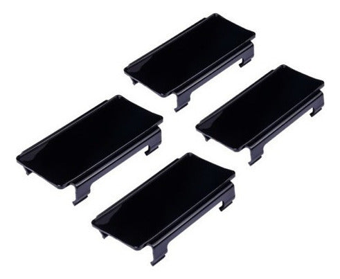 Len 4 X 6" Complement Cover Black for Straight Car Pod LED Light Bar 1