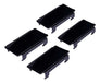 Len 4 X 6" Complement Cover Black for Straight Car Pod LED Light Bar 1