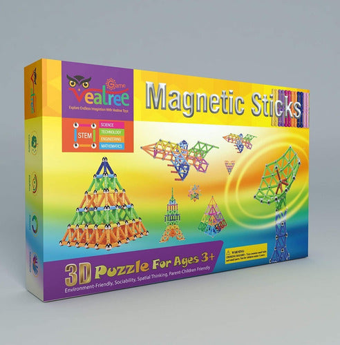 Veatree Magnetic Educational Construction Set 160pcs 6