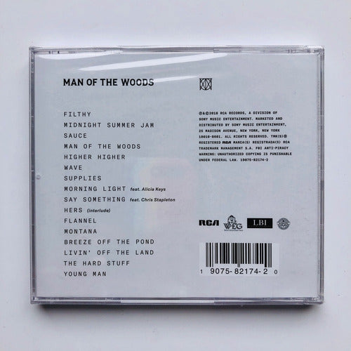 Justin Timberlake - Man of the Woods: US Target Edition New! - Justin Timberlake Man Of The Wood - Us Target Edition New!