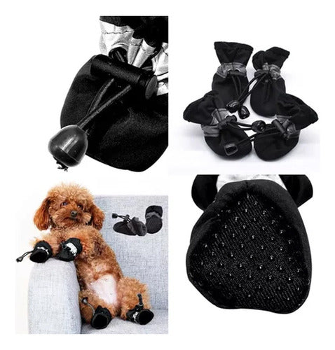 Pethome Botitas Perros Impermeable Botas Antideslizantes Lluvia 06 4