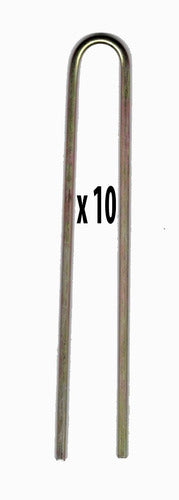 Apolo Outdoor U Tent Stakes - Pack of 10 1