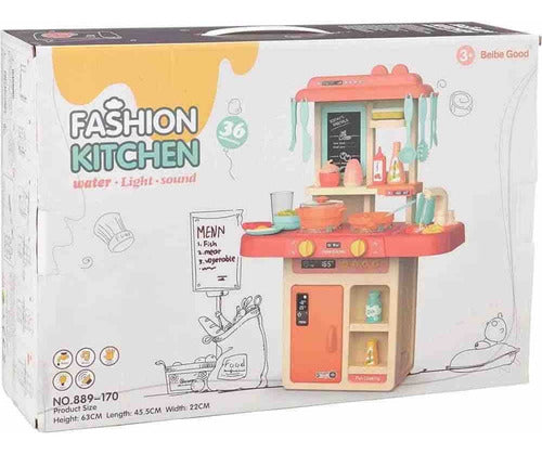 Opaa! Toy Kitchen Set with Light and Sound - Perfect Gift for Boys and Girls 1