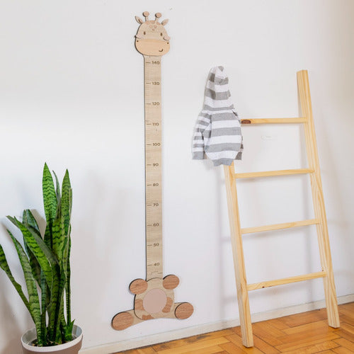 Wooden Children's Height Measurement Ruler 1