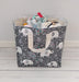 Ilubaby Square Fabric Container for Storing Toys or Clothes 5