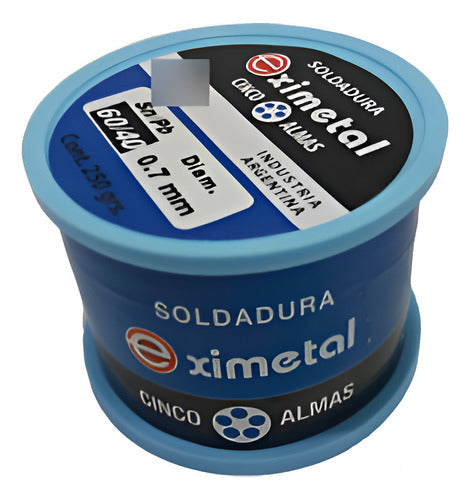 Eximetal Solder Wire 60/40 0.7 Mm Roll 250g 1/4kg 0