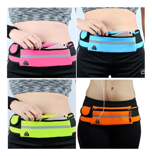 EMUNA BAZAR Expandable Running Waist Bag with Bottle, Phone & Keys Holder 6