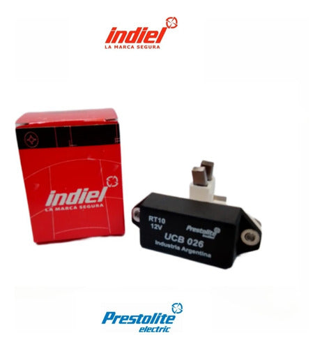 Indiel Voltage Regulator 12V UCB 026 for Fiat 1.6, Duna 1.6, Uno 1