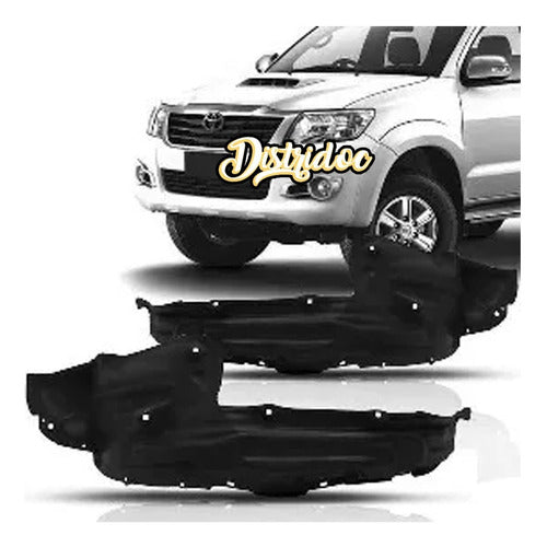 Pasarruedas Kit X2 Guardaplast Hilux 2012 A 2015 Delanteros 7