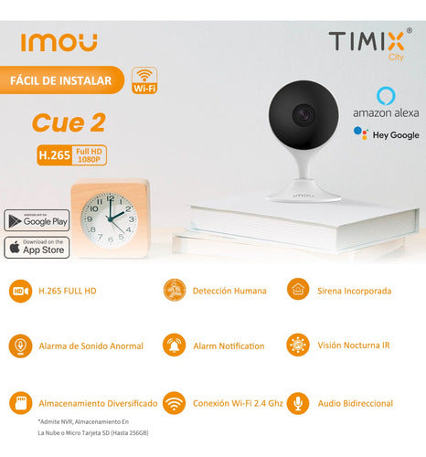 Imou Kit X3 Wifi IP Mini Spy Interior Security Camera 1