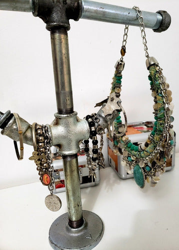 Industrial Style Necklace and Bracelet Organizer 3