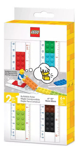 LEGO Rule for Building 15 or 30 cm with Blocks LE001 PG 0