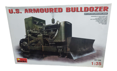 Miniart Bulldozer U.S Armored 1/35 Supertoys Lomas 0
