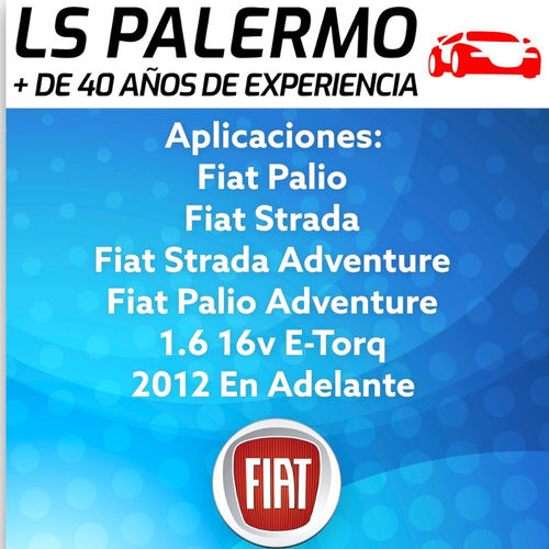 Fiat Kit 4 Air, Oil, Fuel, and Pollen Filters for Grand Siena 1.6 Etorq 1