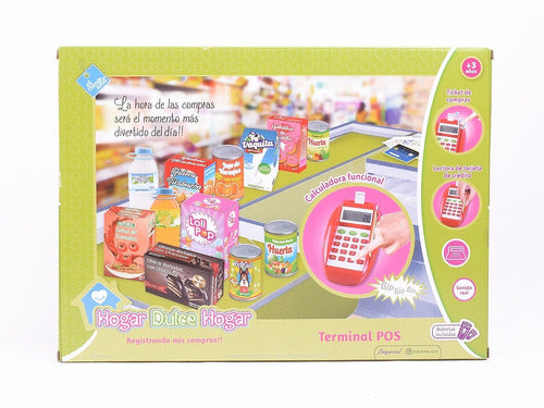 El Duende Azul Supermarket Terminal POS Cash Register Playset 2