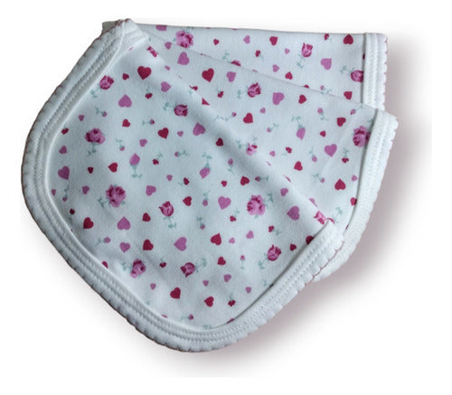 Balbu Bebe Pack Of 3 Baby Bibs 100% Cotton 0