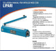 Lipari Polyethylene Bag Sealer Model C200 20 cm 2