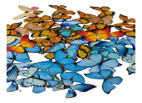 Laminas Comestibles Quilmes Mariposas Decorativas Varios Colores Surtidas Promo!!100 0