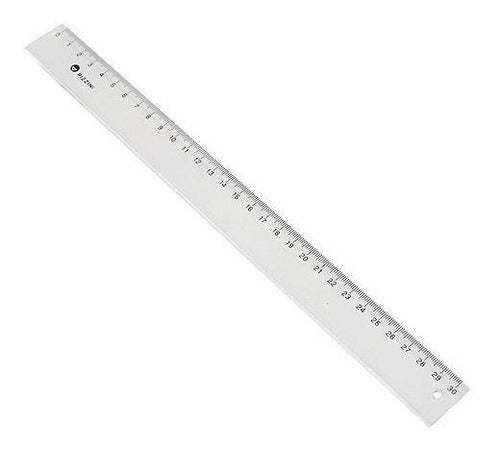 Pizzini 30cm Ruler - Pack of 10 Units 0
