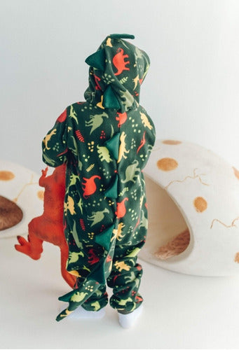 MARSHMALLOWS Dinosaur Pajama Costume 1