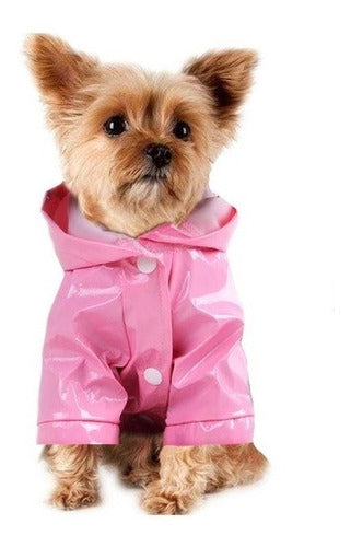 Roupa Capa De Chuva Impermeável Pets Cães Gato Top Importado 0