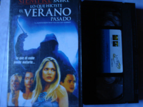 Vhs Siempre Sabré Lo Que Hicieron El Verano Pasado 0