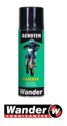 Wander Lubricante De Cadena Moto Aerotek - Gb Motos 1