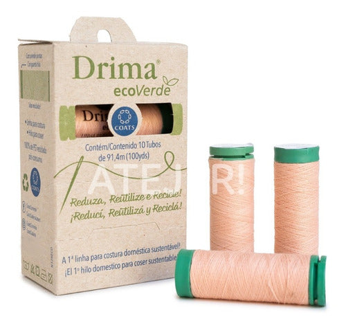 Drima Eco Verde 100% Recycled Eco-Friendly Thread by Color 104