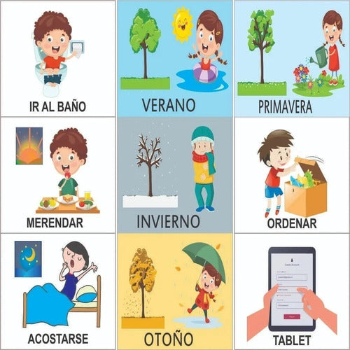 Yo Sí Puedo Pictogram Routine Primary Tea TGD School Activities 4