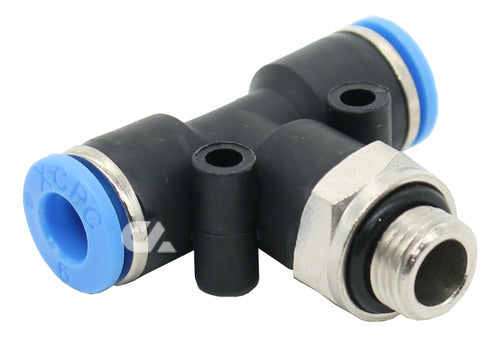 Autopartes CA Quick Connector Qst-r1/8 T Connection 1/8 for 6mm Hose 0