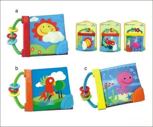 Smart Megajugueteria Libros De Tela De Colores Para Bebes 0