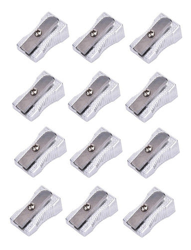 12 Metal Pencil Sharpeners Ezco Basic 0