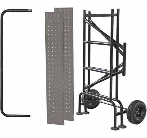 Equus Mini Scaffold with Wheels and Folding Tray 1